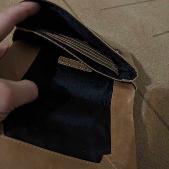 Status Anxiety Leather Mini Clutch/Wallet - Picture 4 of 7